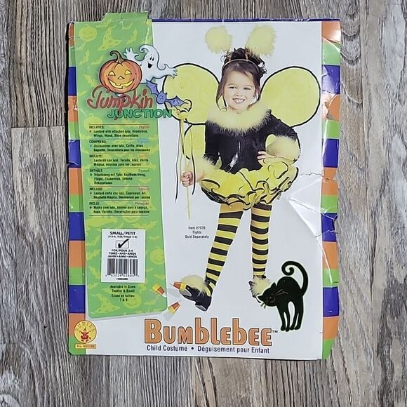 Bumble Bee Halloween Costume Girl's Size Small - Picture 7 of 13